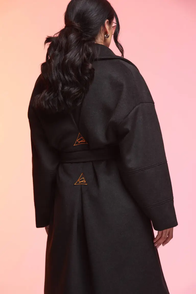 Palton Midi Negru