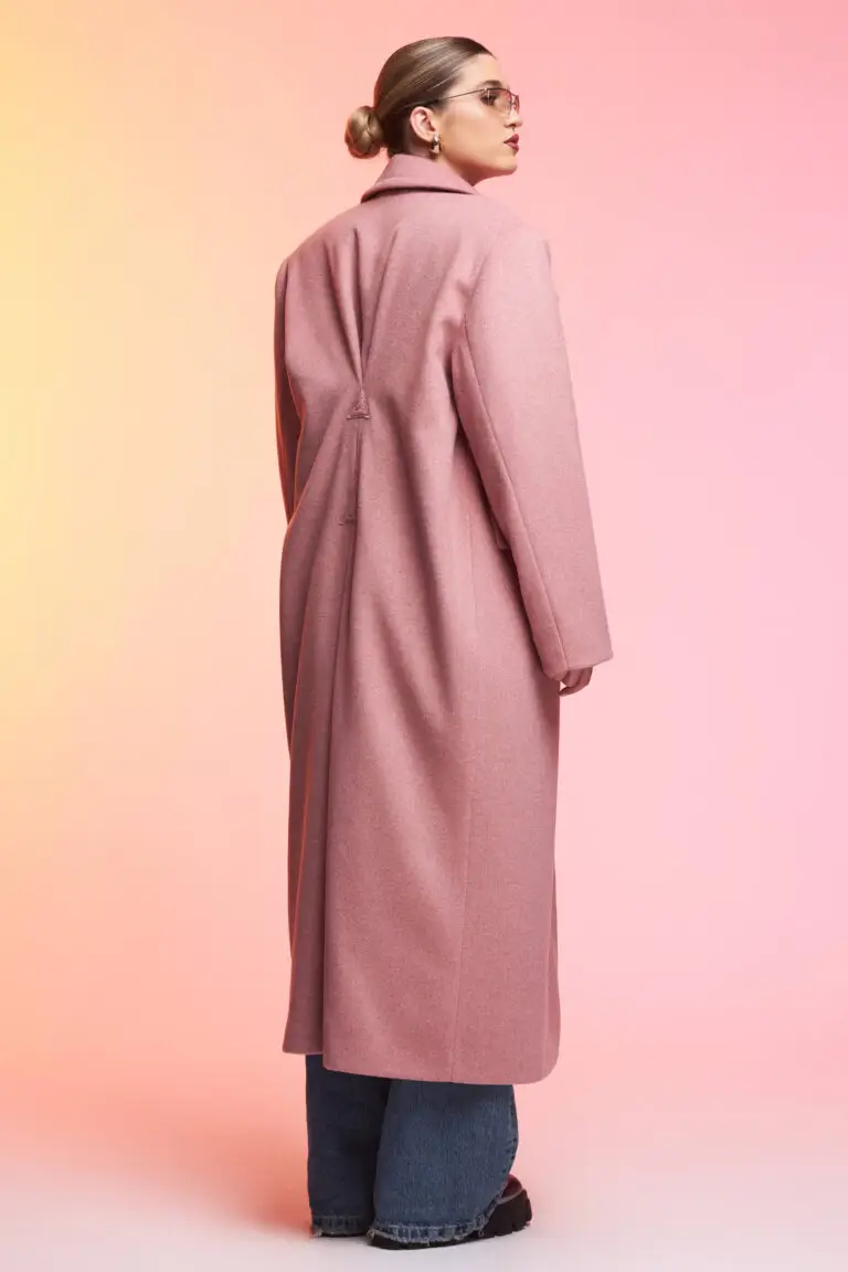 Outlet 18 Palton Roz Maxi Petite