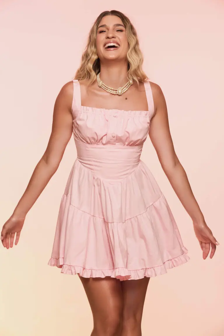 Outlet 9 Rochie Milkmaid Roz