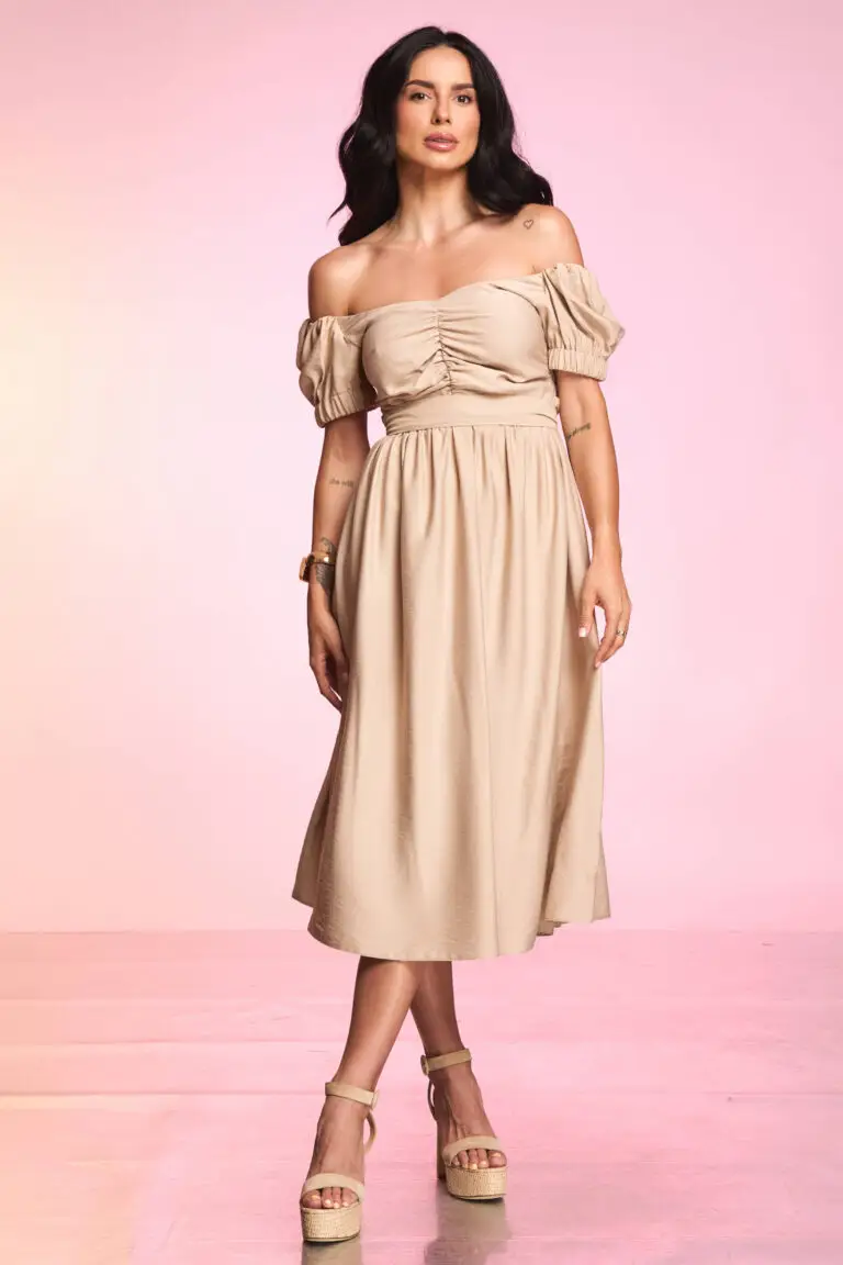 Outlet 21 Rochie Boho Bej Nisipiu