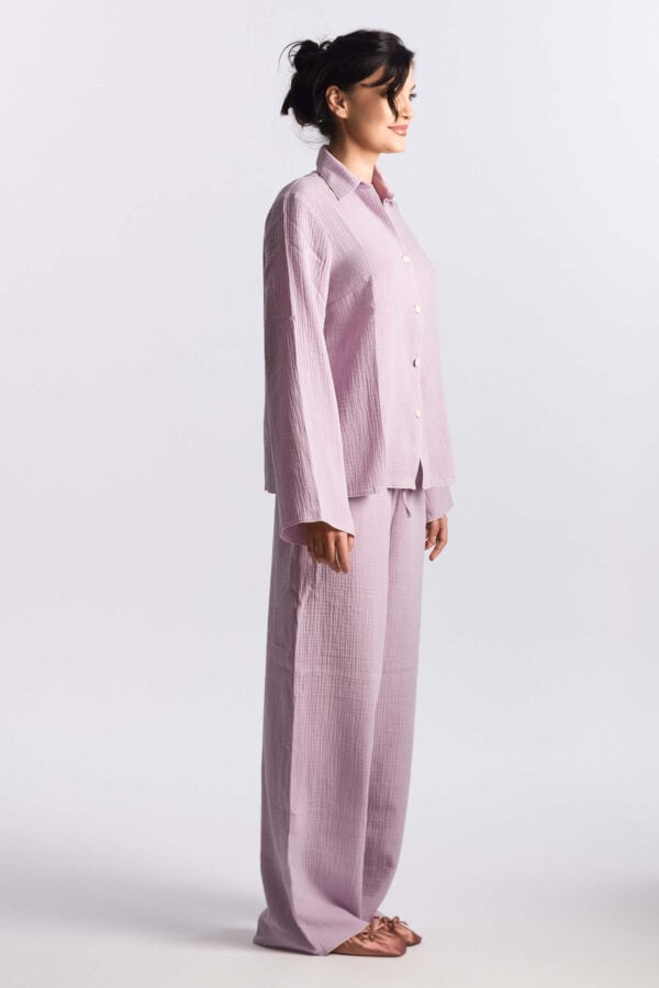 Pijama Muselină Lila