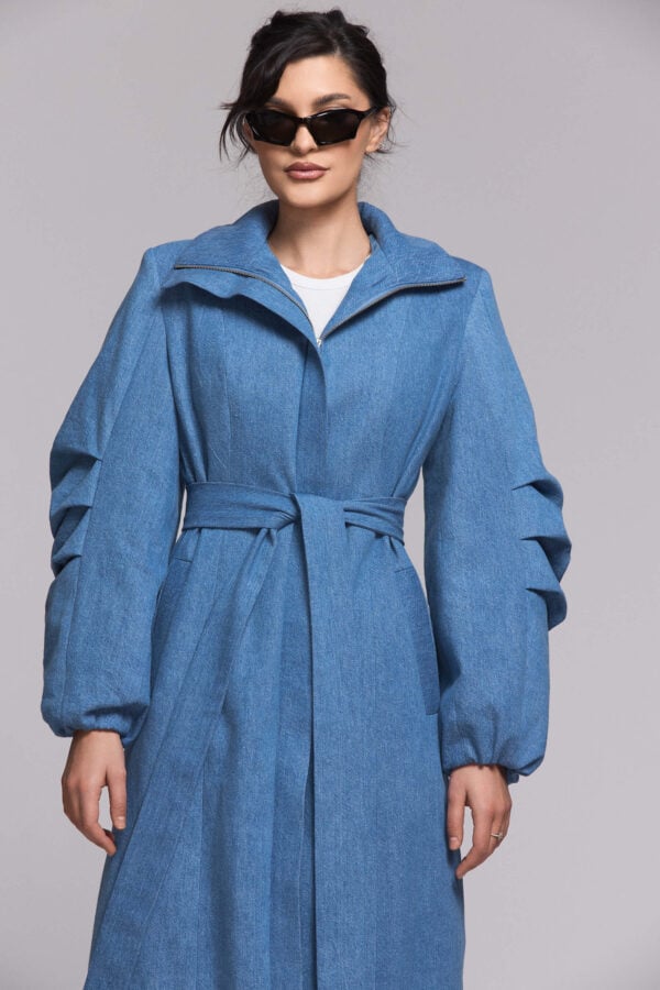 Trench din Denim